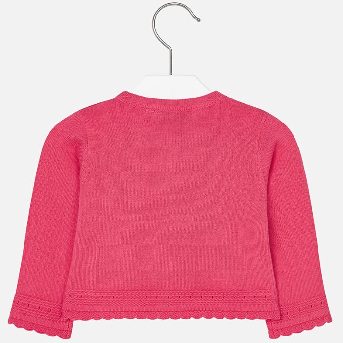 Cardigan tricotat fete , roz, Mayoral [2]