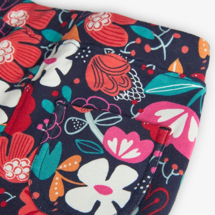 Colant vatuit fetite 1-8 ani, bumbac better cotton, imprimeu floral, brand Boboli [5]