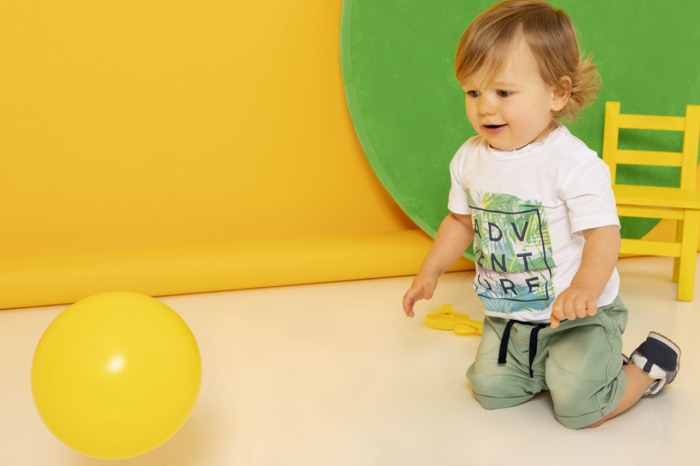 Compleu baiat vara, tricou si pantalon scurt, adventure, Babybol [2]