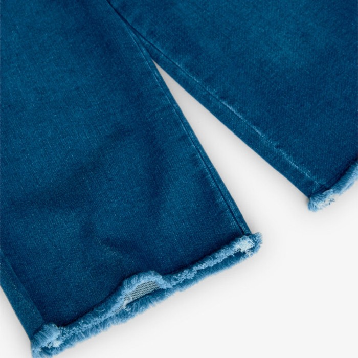 Compleu fete 2 piese, bluza maneca lunga si blugi evazati, brand Boboli [5]