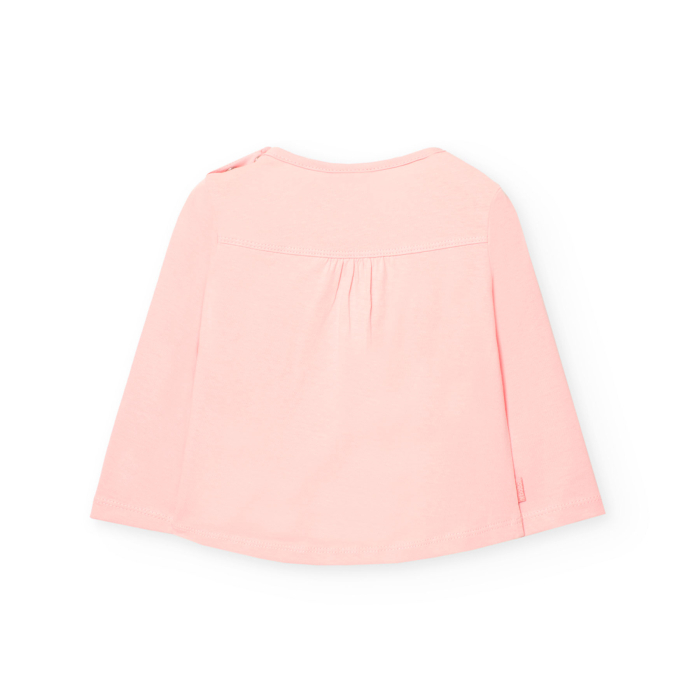 Compleu fetite 1-8 ani primavara, bumbac better, imprimeu floral, brand Boboli [4]