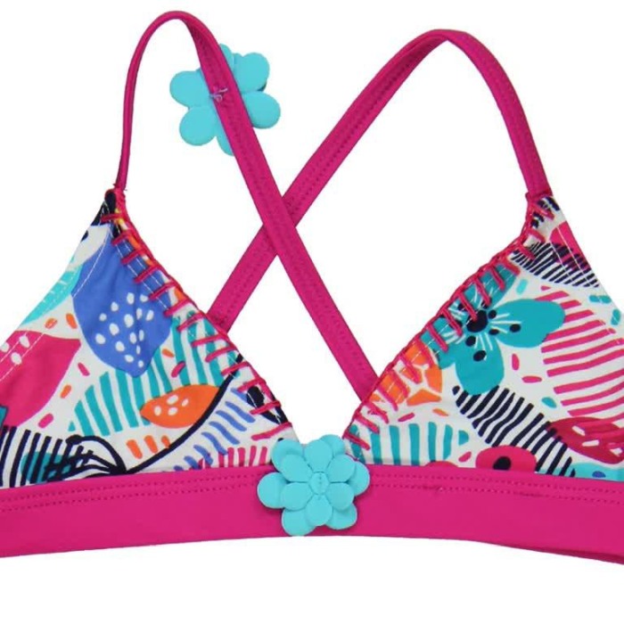 Costum baie fete cu flori Boboli [3]