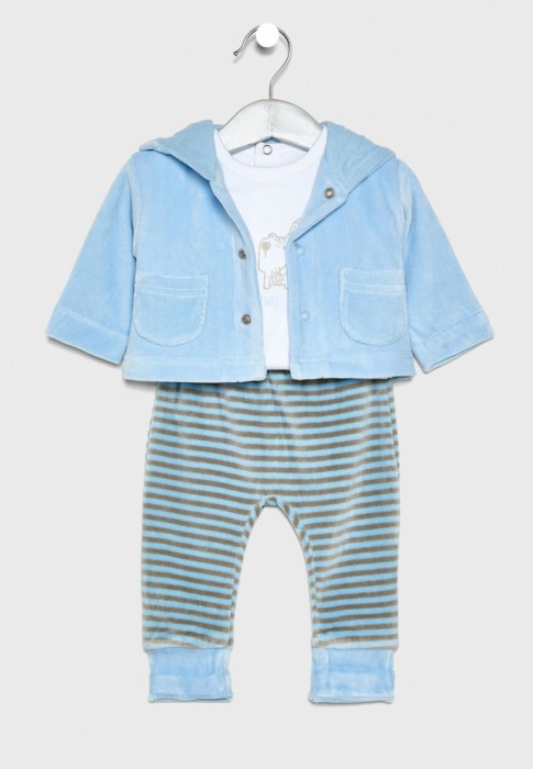 Costumas 3 piese bebe baiat, Babybol [1]