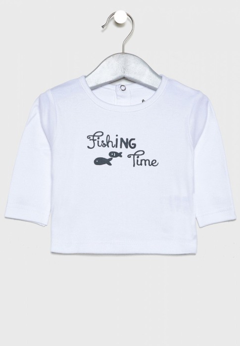 Costumas bebe 3 piese, imprimeu pestisori, Babybol [3]