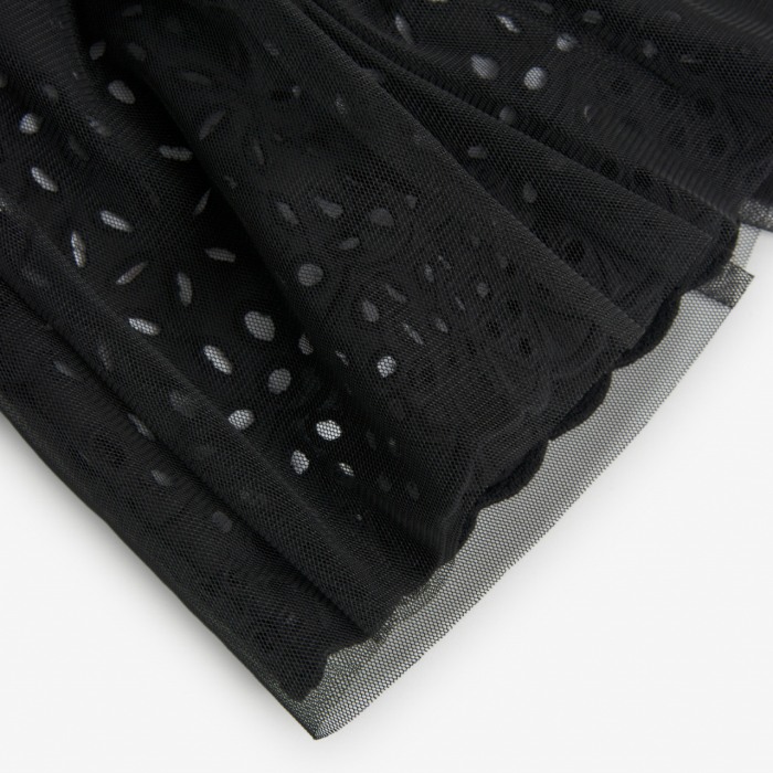 Fusta brodata cu tulle negru, fete 4-16 ani, gama CHIC, Boboli [5]