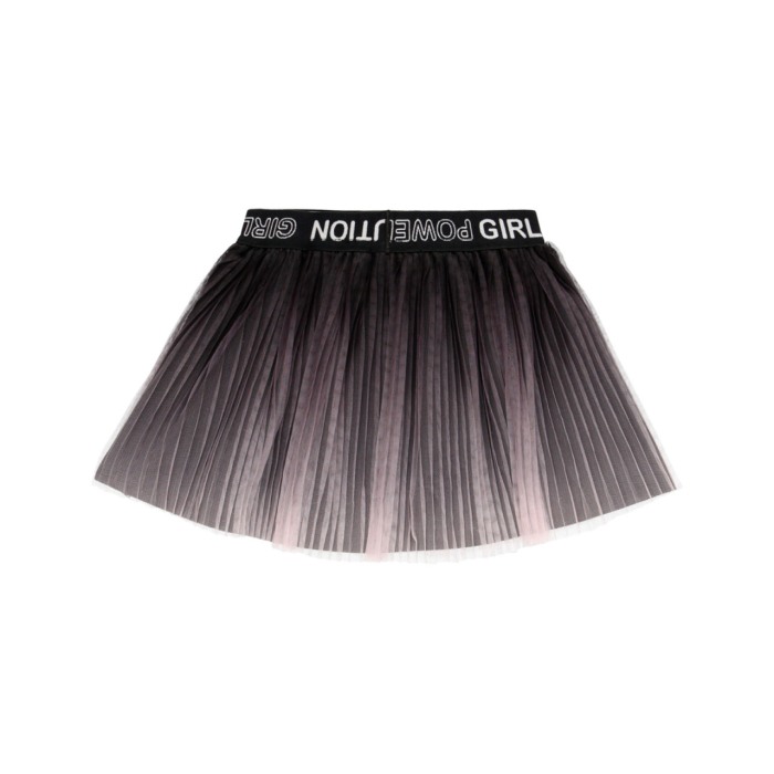 Fusta fetite plisee in degrade, roz, Boboli [2]