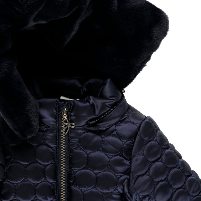 Geaca eleganta cu blanita , matlasata, navy, Boboli [3]