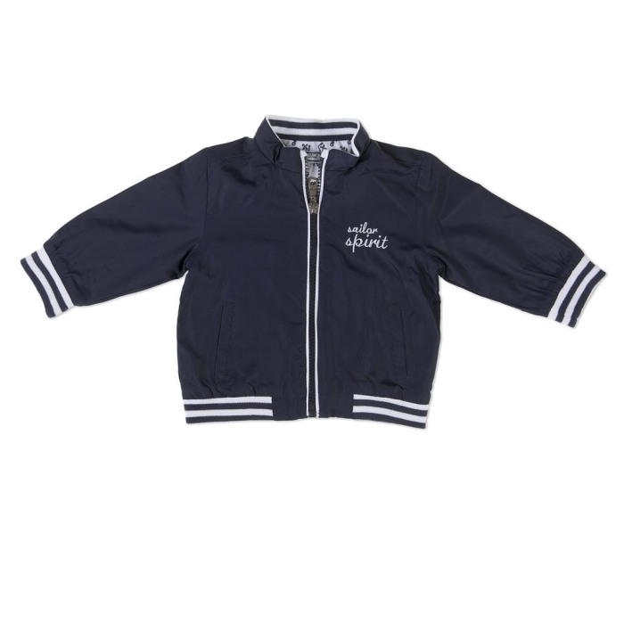 Geaca fas bebe baiat, bleumarin, Babybol [1]