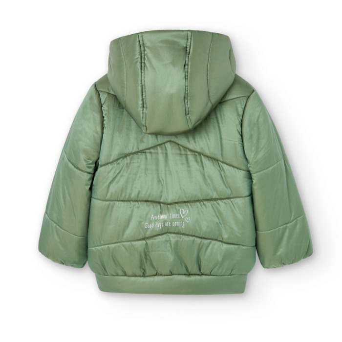 Geaca fete 4-16 ani, saten, captuseala blanita, Boboli [3]