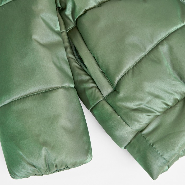 Geaca fete 4-16 ani, saten, captuseala blanita, Boboli [5]