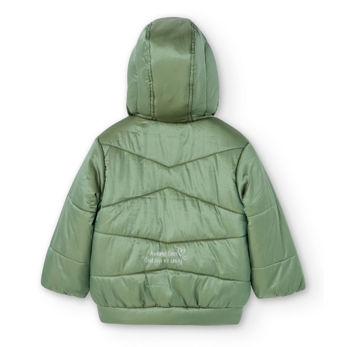 Geaca fete 4-16 ani, saten, captuseala blanita, Boboli [7]