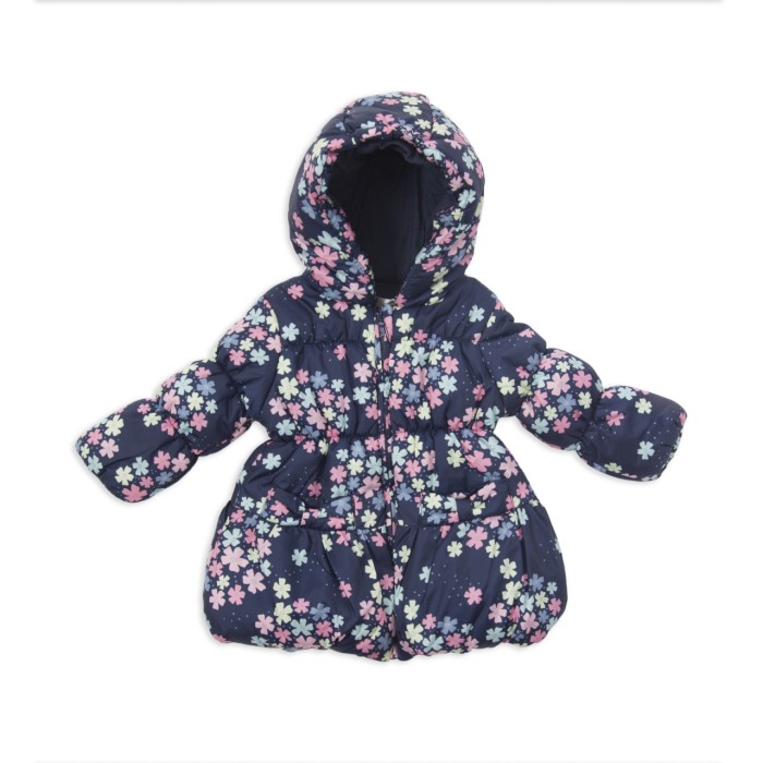 Geaca fete Babybol bleumarin cu flori [1]