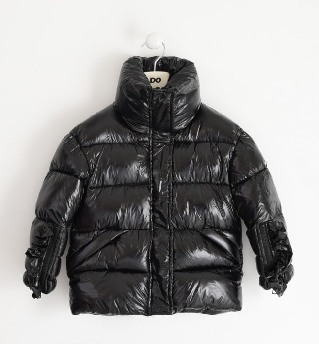 Geaca nylon neagra fetite 8-16 ani , Ido [1]