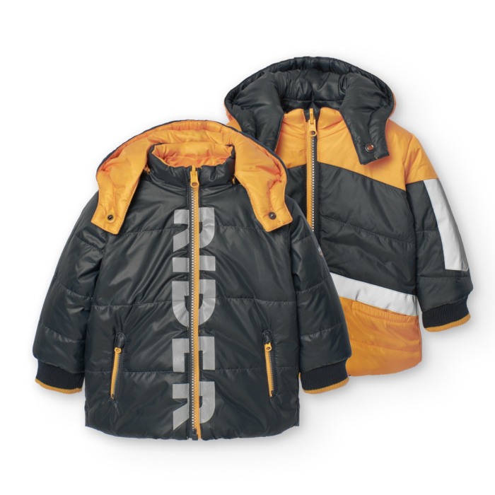 Geaca thermo reversibila baieti 1-8 ani, multicolor, Boboli [1]