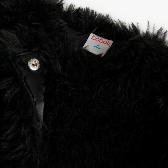 Haina blana fete, model scurt, neagra, brand Boboli [4]