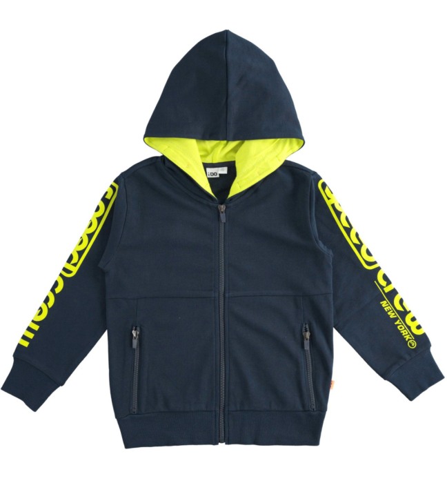 Hanorac cu gluga baiat , navy, iDO [1]