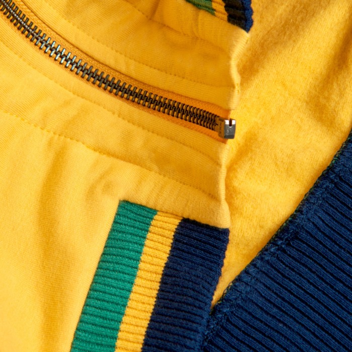 Hanorac fete bumbac cu gluga, galben, Boboli [5]