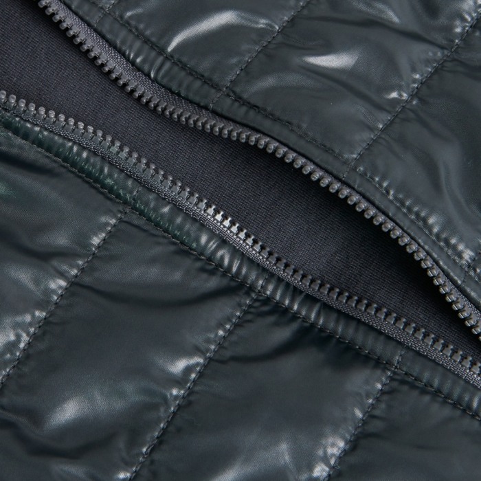 Jacheta fete fleece cu gluga, vatuita, bumbac, gri, brand Boboli [3]