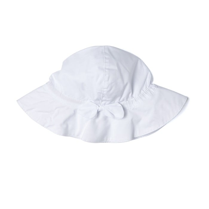 Palarie soare cu fundita fete , alba, Babybol [1]