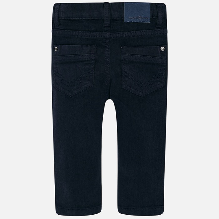 Pantalon lung bebe baiat ,super slim,bleumarin, Mayoral [2]