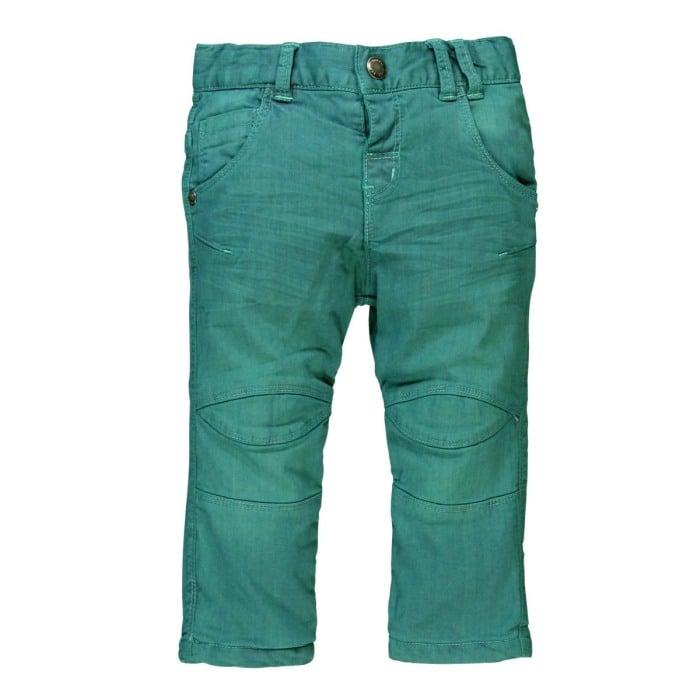 Pantalon lung captusit bebe baiat , verde, Boboli [1]
