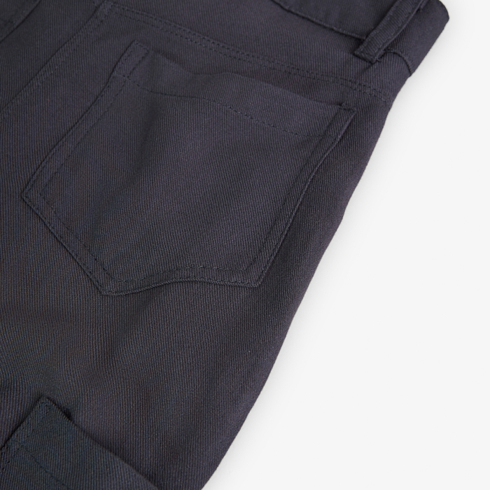 Pantalon lung fete, vascoza, model lejer, gri, brand Boboli [4]