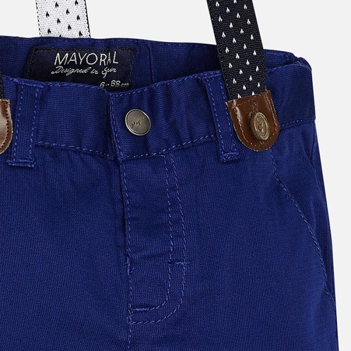 Pantalon navy cu bretele Mayoral 1525 [3]