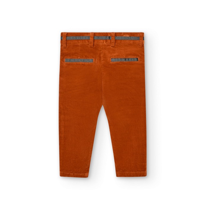 Pantalon raiat baiat, caramiziu, Boboli [3]