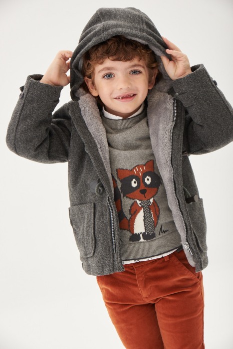 Pantalon raiat baiat, caramiziu, Boboli [1]