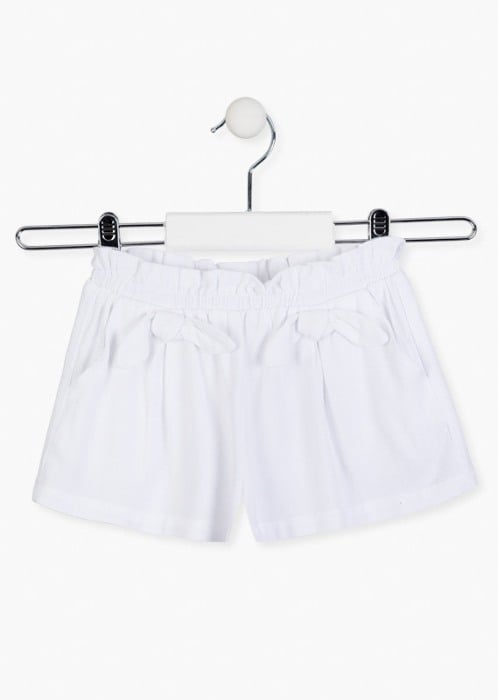 Pantalon scurt fete , vascoza, ivoire , Losan [1]