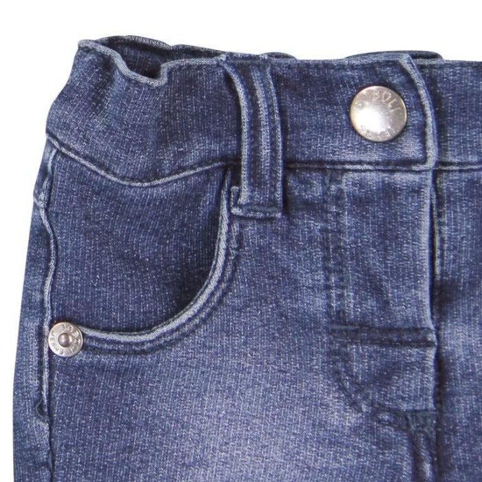 Pantalon scurt fetite, denim,stretch, Boboli [3]