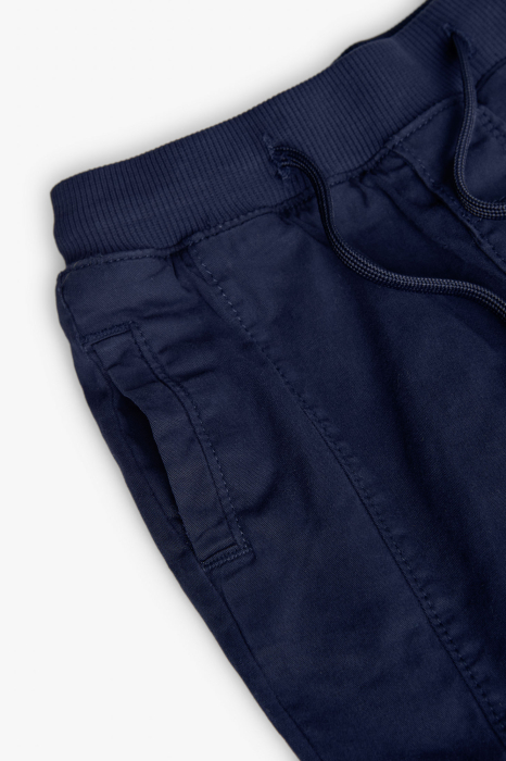 Pantaloni baieti captusiti la interior,bleumarin, brand Boboli [4]