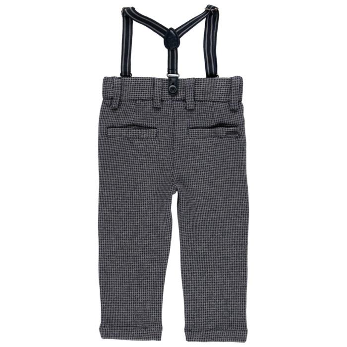 Pantaloni bebe eleganti cu bretele, Boboli [2]