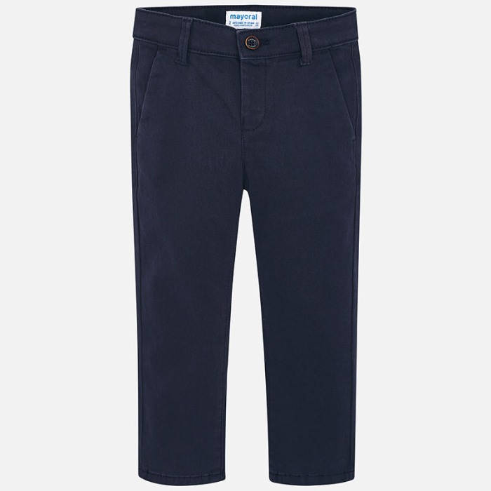 Pantaloni lungi baiat, doc, navy, Mayoral [2]