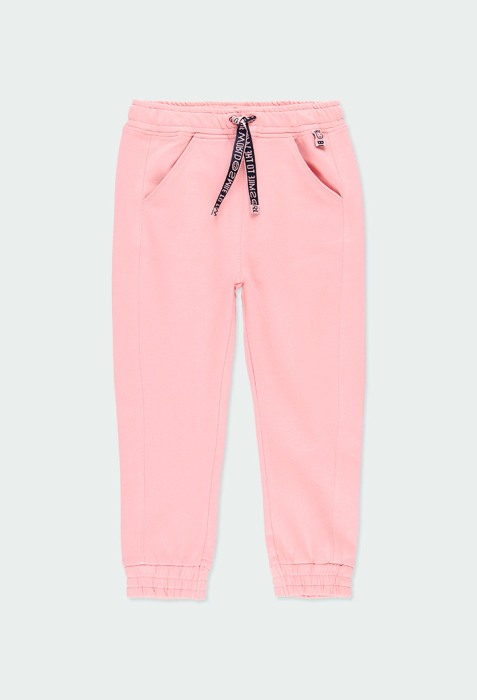 Pantaloni lungi sport fete, bumbac,roz,Boboli [1]