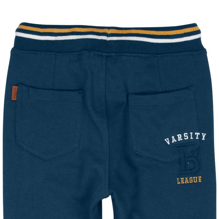 Pantaloni trening baiat 8-16 ani, navy, Boboli [4]