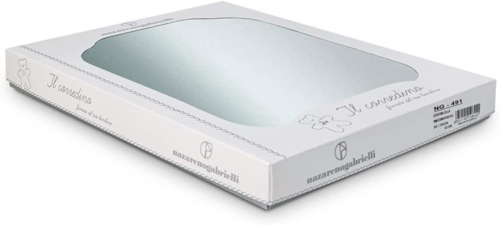 Paturica bebe cu model, lana, editie limitata, gri, Nazareno Gabrielli [2]