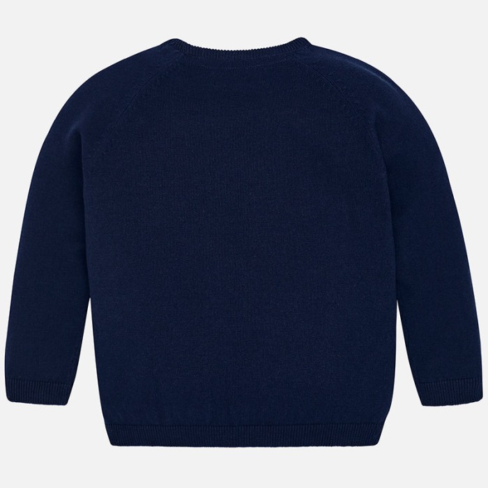 Pulover baieti tricot, bleumarin,Mayoral [2]