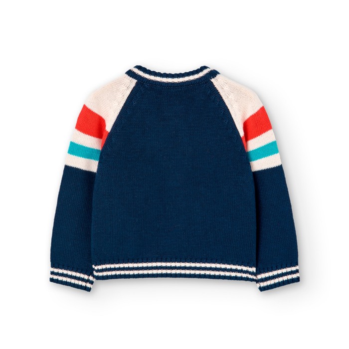 Pulover tricot copii, multicolor, brand Boboli [2]