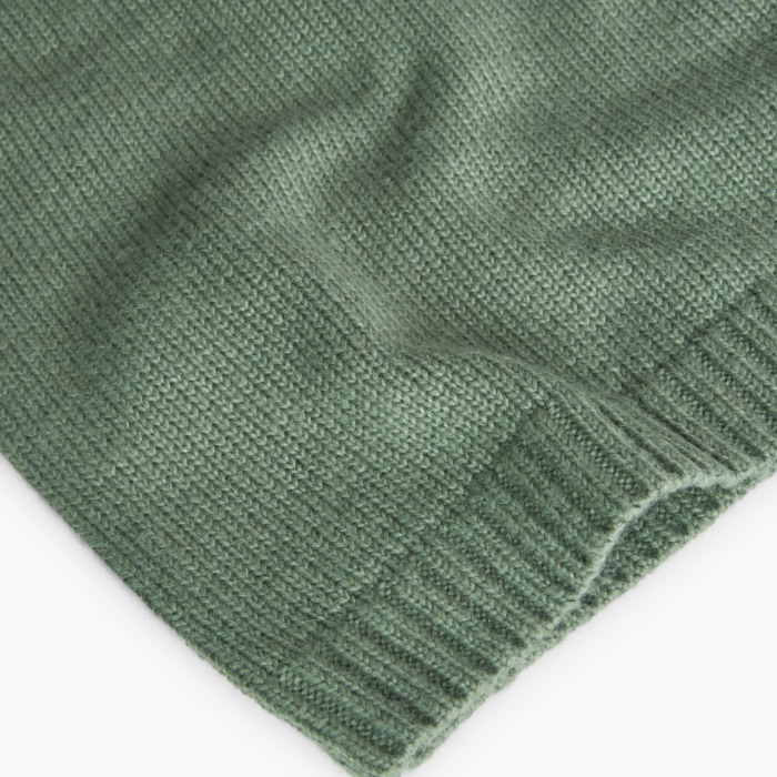 Pulover tricotat pentru copii în verde laur, brand Boboli [5]