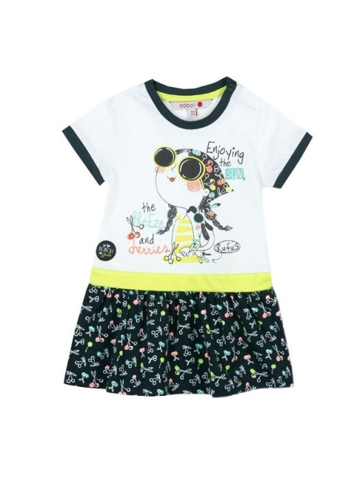 Rochie bumbac cu maneca scurta , Boboli [1]