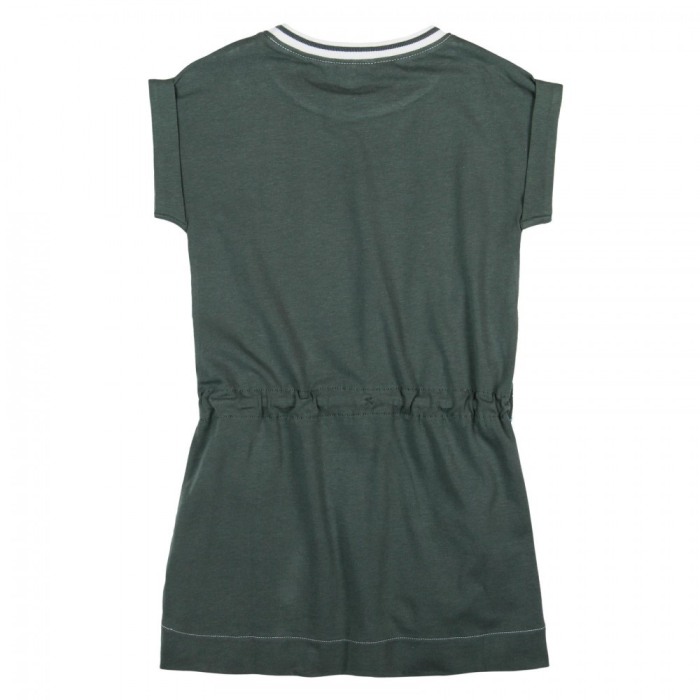 Rochie bumbac cu maneca scurta, imprimeu flori, Boboli [2]