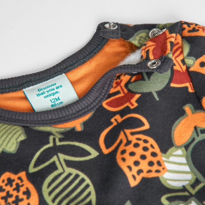 Rochie bumbac fetite, putin vatuita, model lalele, Boboli [3]