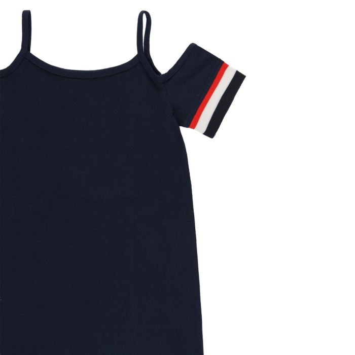 Rochie cu bretele bumbac, navy, Boboli [3]