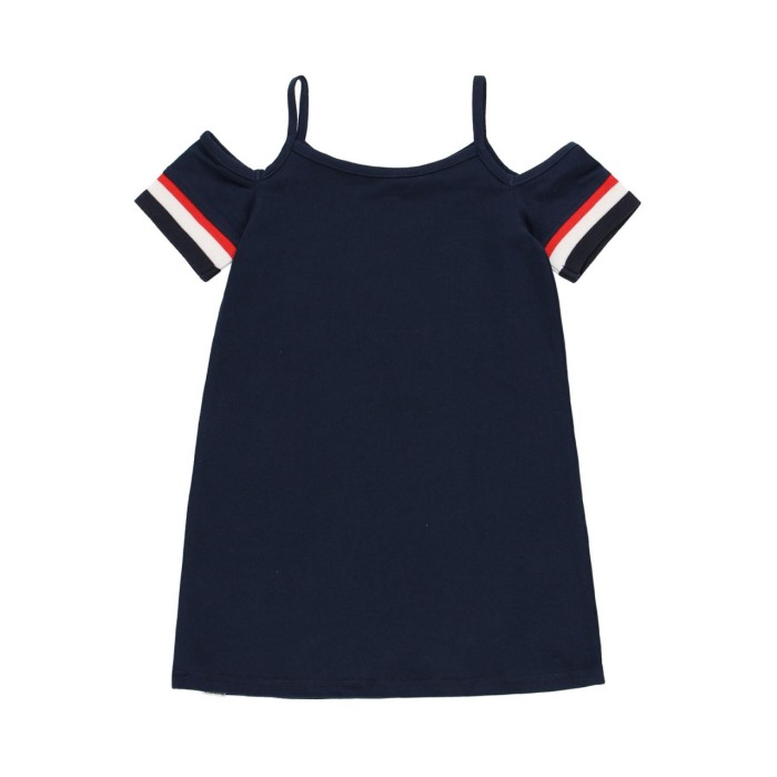 Rochie cu bretele bumbac, navy, Boboli [2]