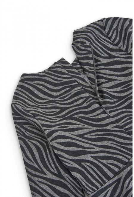 Rochie fete animal print, gri, Boboli [3]