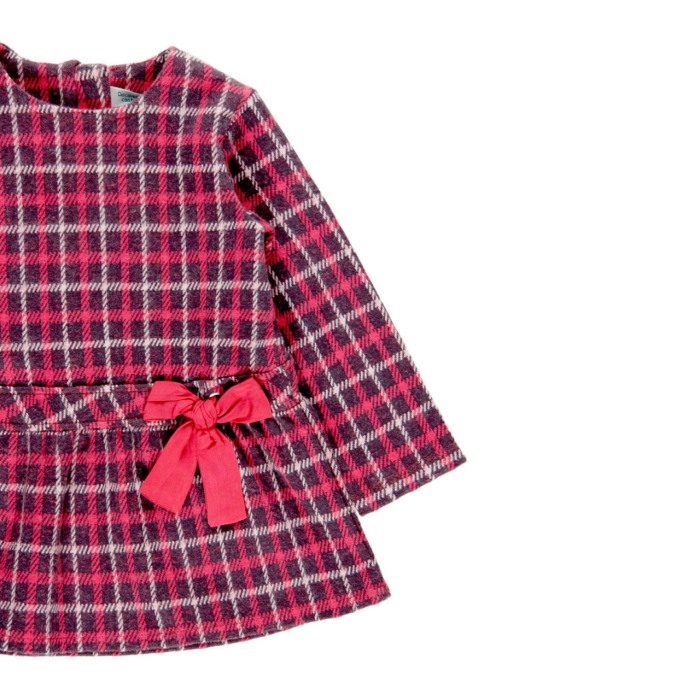 Rochie fete Boboli cu maneca lunga, carouri, Boboli [3]