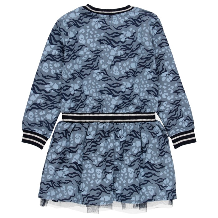 Rochie fete maneca lunga, animal print, Boboli [2]