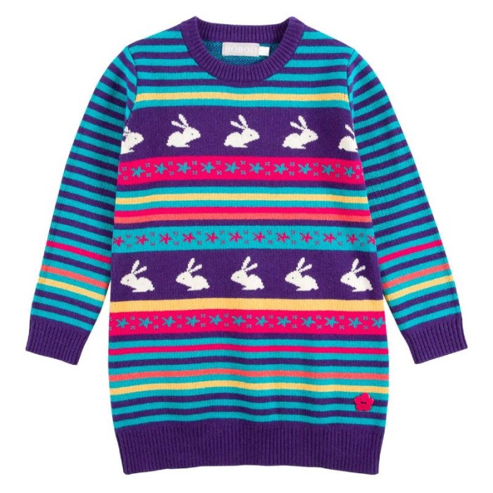Rochie tricot fete , multicolor, Boboli [1]