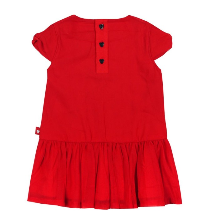 Rochie tulle rosu cu imprimeu lalale, Boboli [2]